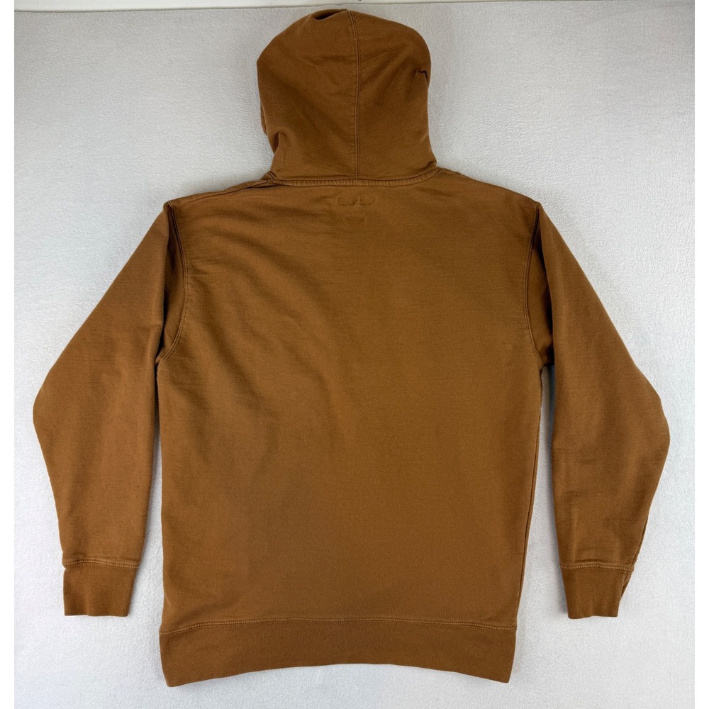 Dive Bomb Industries Hoodie Mens Large Brown Pullover Duck Bomb Graphic Fleece - Picture 10 of 10